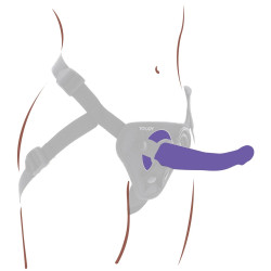 Get Real TOYJOY Harness Dong M Purple